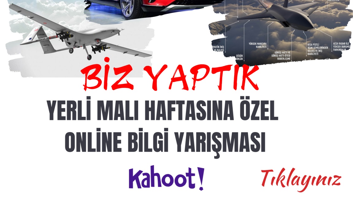 Yerli Malı Haftası Bilgi Yarışması Bağlantı Adresleri-Yeni